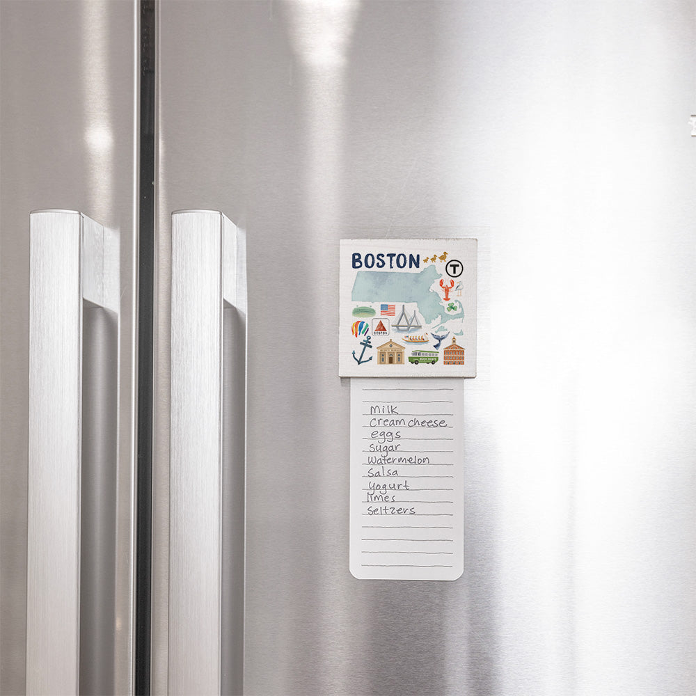 Famous Boston Places Magnet