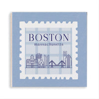 Boston Massachusetts Stamp Magnet