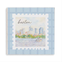Boston City Stamp Magnet