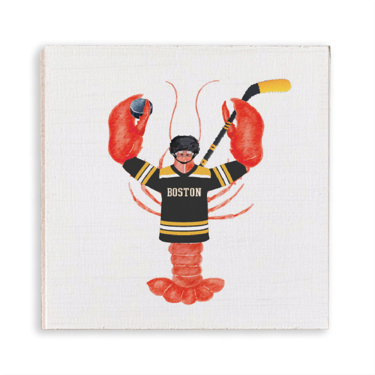 Boston Black Gold Lobster Magnet