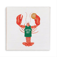 Boston 617 Green Lobster Magnet