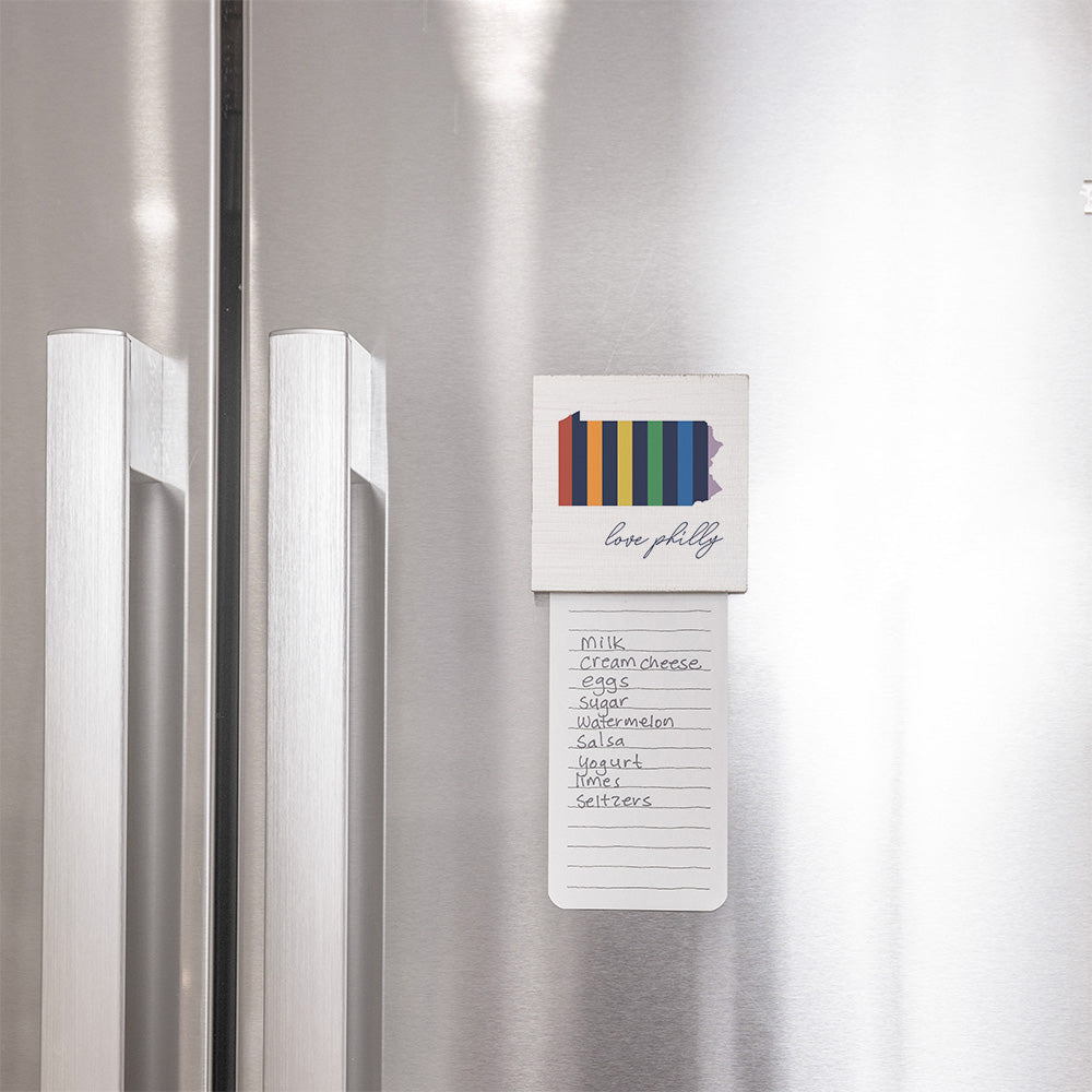 Colourful Love Philly Magnet