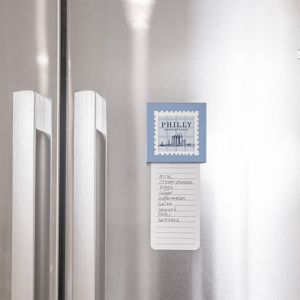 Philly Pennsylvania Blue Stamp Magnet