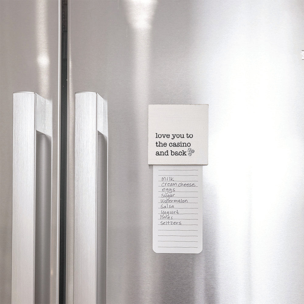 Love You To The Casino And Back Magnet