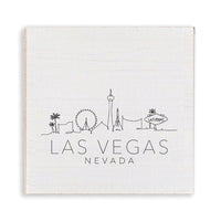 Las Vegas Skyline Sketch Magnet