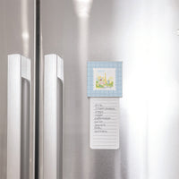 Las Vegas Stamp On Blue Magnet