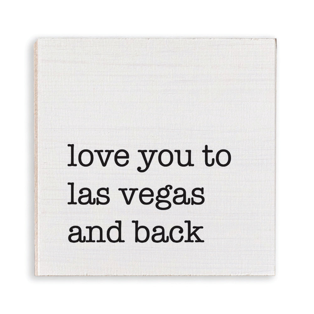 Love You To Las Vegas And Back Magnet