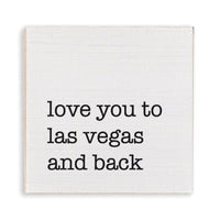 Love You To Las Vegas And Back Magnet