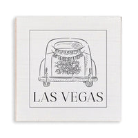 Just Married Las Vegas Magnet