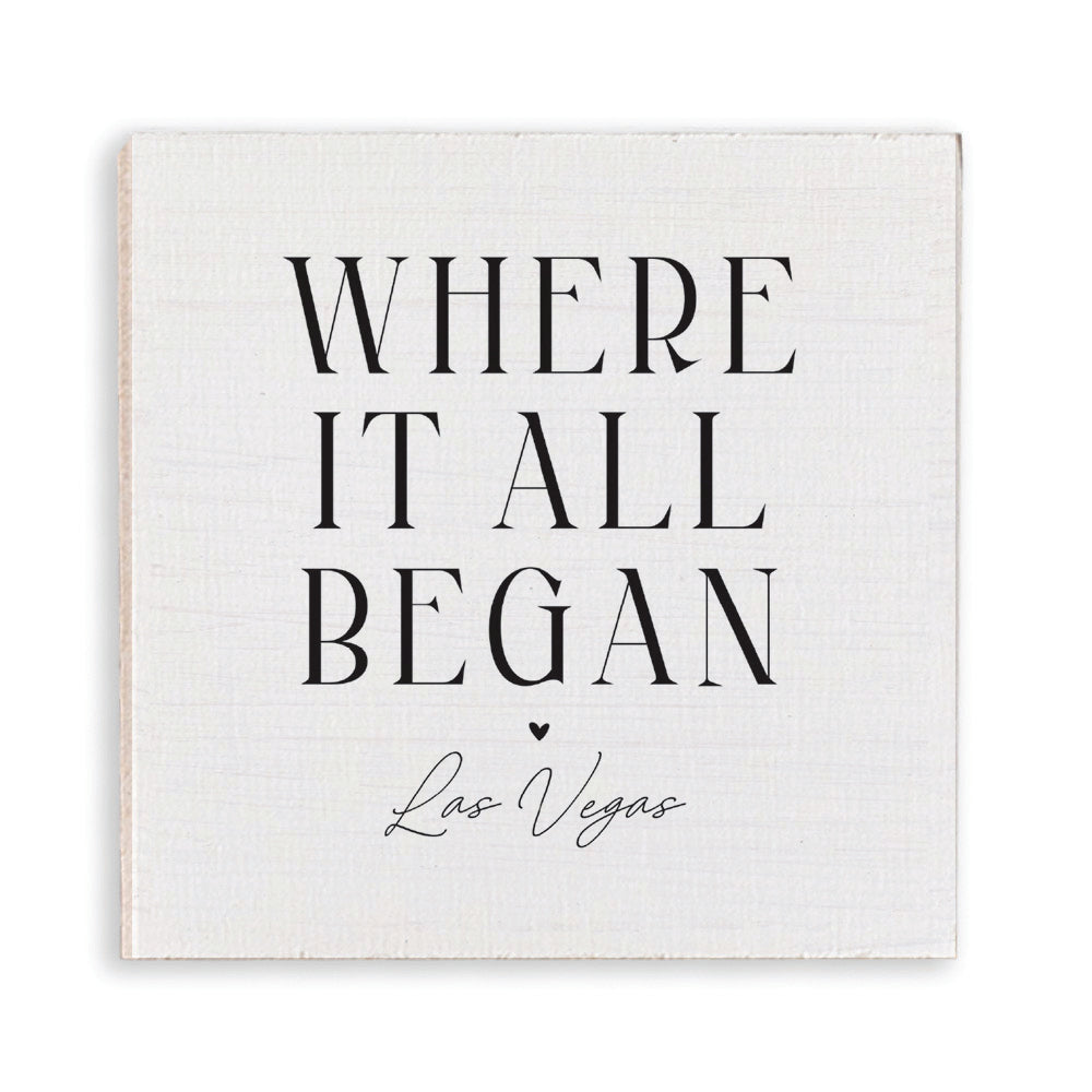 Where It All Began Las Vegas Magnet