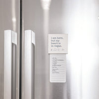 I Am Here But My Heart Is In Vegas Magnet