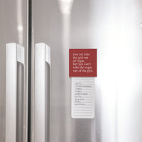 You Can Take The Girl Out Of Vegas Magnet