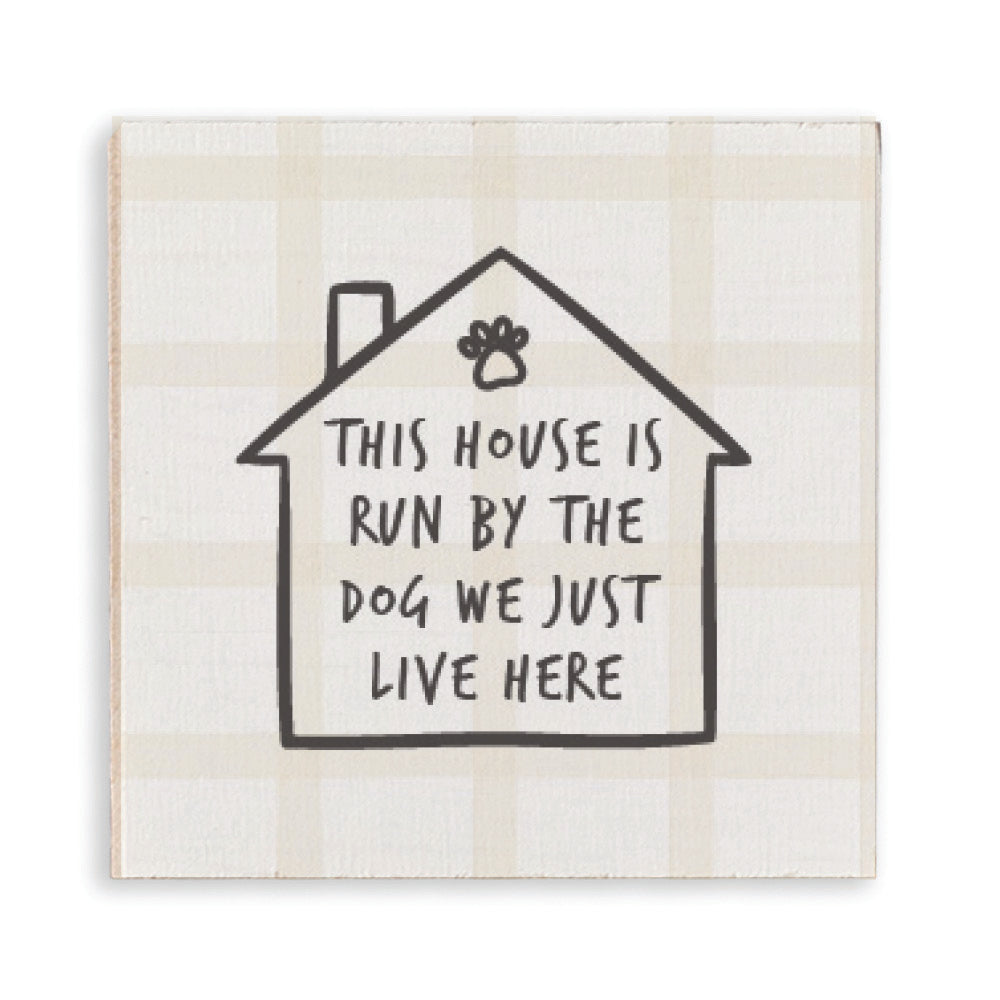 House Run By Dog Magnet