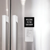 Welcome To The Shit Show Wooden Magnet