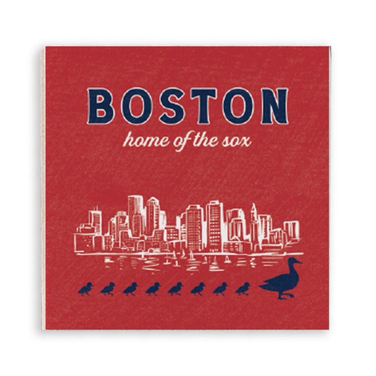 Boston Home Of The Sox Magnet