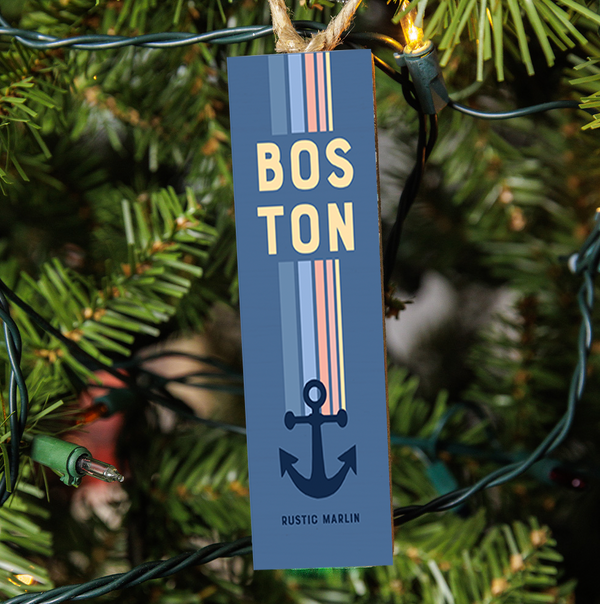 Boston Anchor Ornament