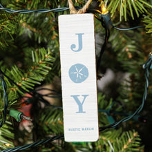 Load image into Gallery viewer, Joy Sand Dollar Rectangle Ornament
