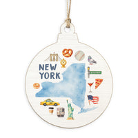 New York State Icons Ornament