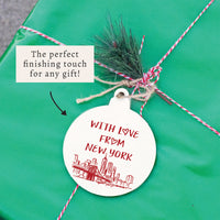With Love From New York Ornament