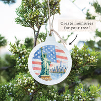 USA Statue Of Liberty Ornament