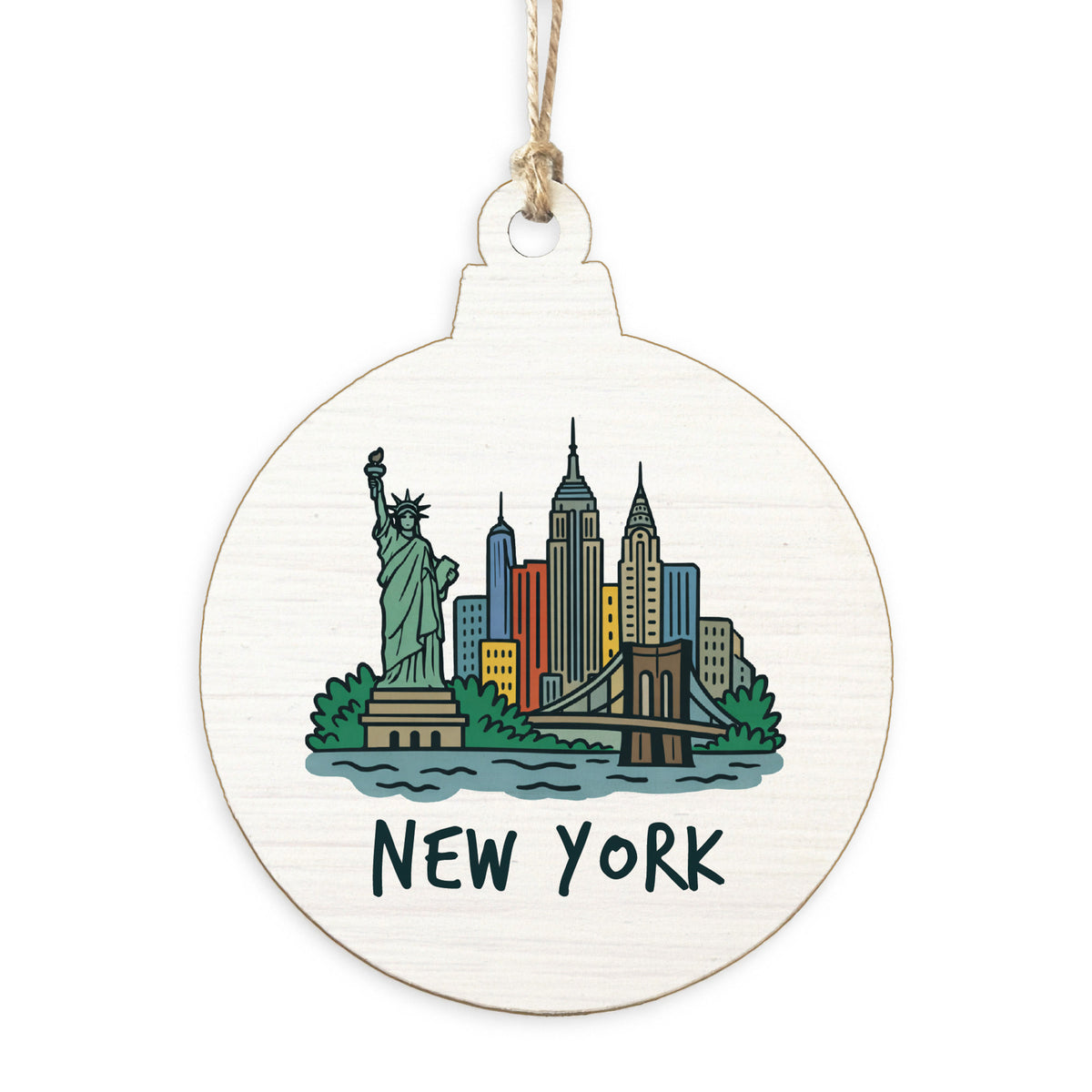 New York Cityscape Ornament