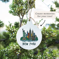 New York Cityscape Ornament