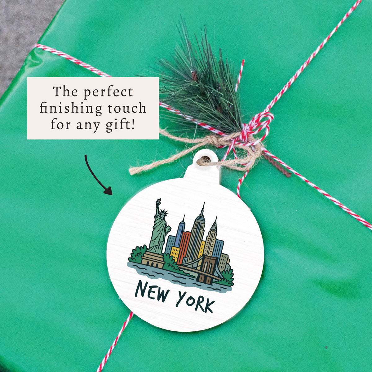 New York Cityscape Ornament