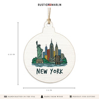 New York Cityscape Ornament