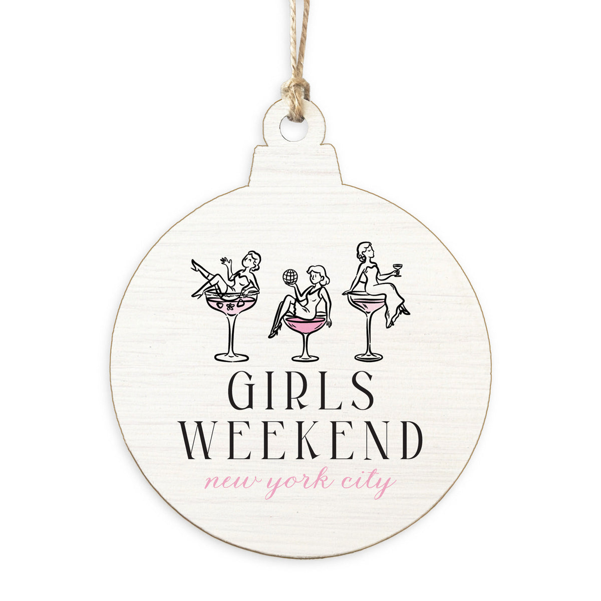 New York City Girls Weekend Ornament