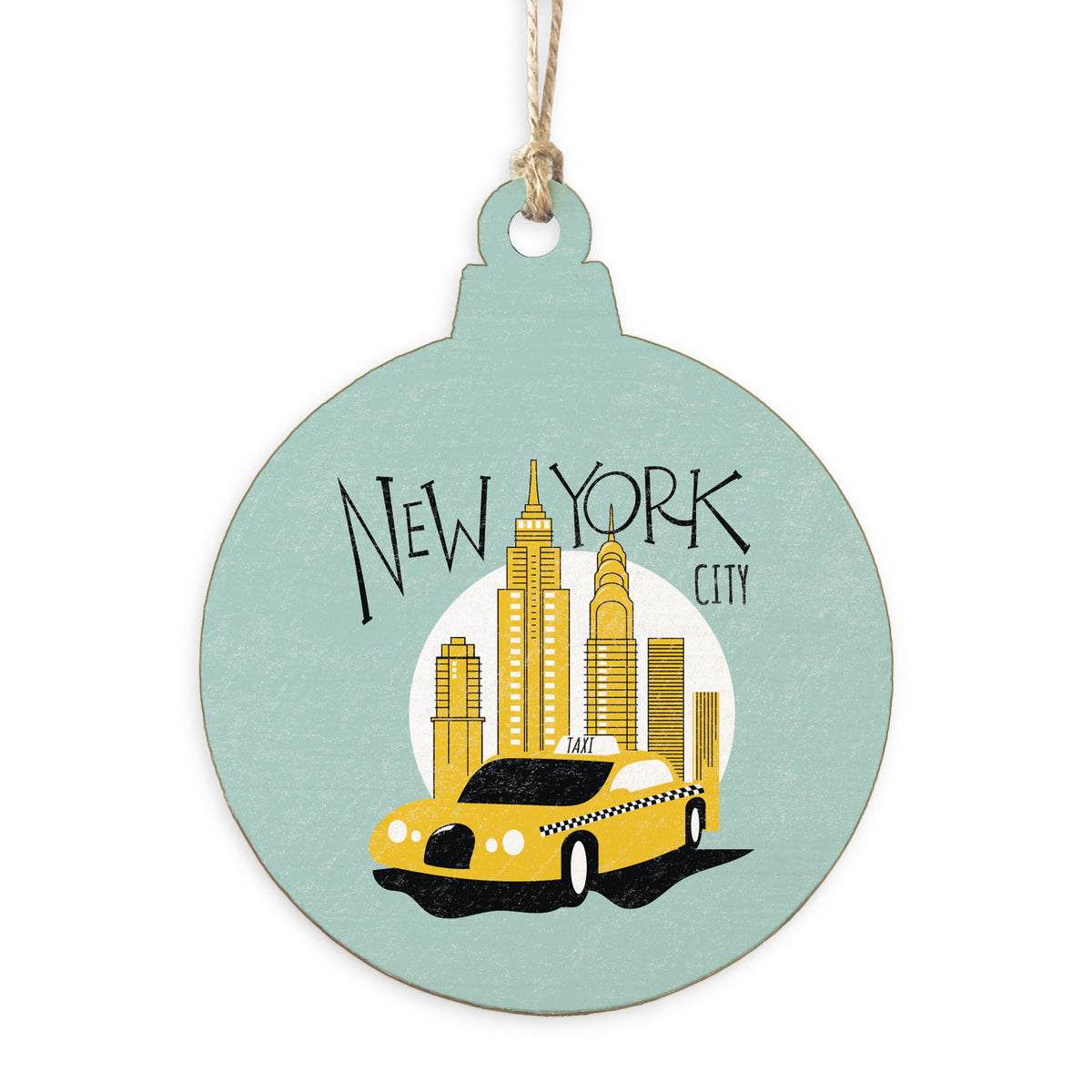 New York City Taxi Ornament