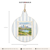 Minnesota Stamp Ornament