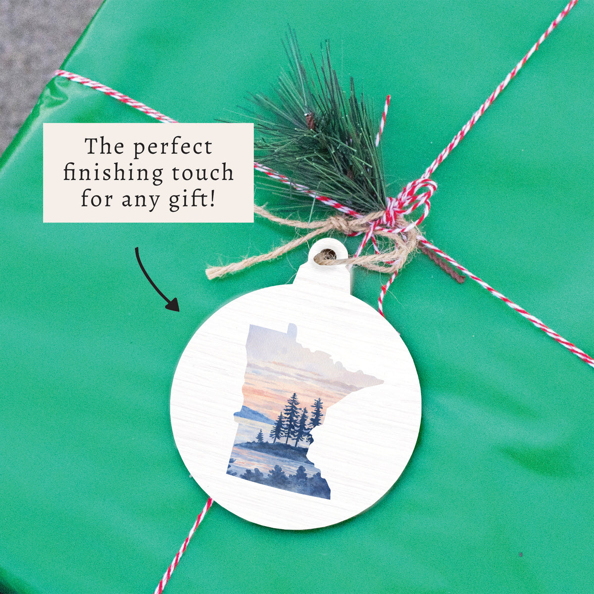 Minnesota Pines Ornament