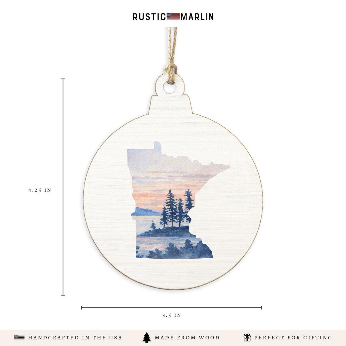 Minnesota Pines Ornament