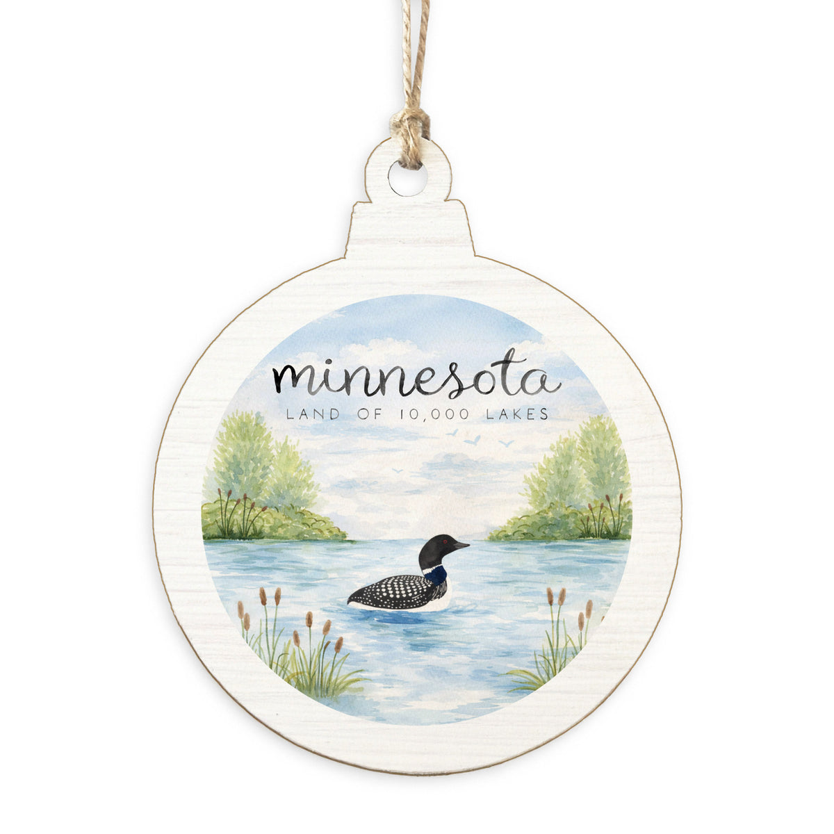 Minnesota Loon Ornament