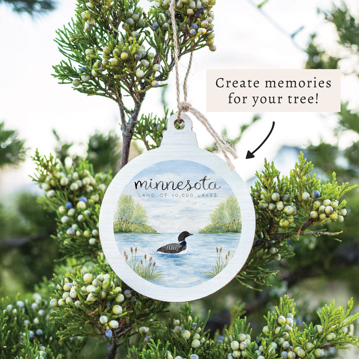 Minnesota Loon Ornament