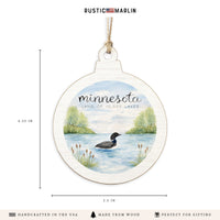 Minnesota Loon Ornament