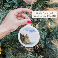 Minnesota Split Rock Light- house Ornament