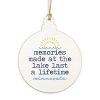 Minnesota Memories At The Lake Ornament