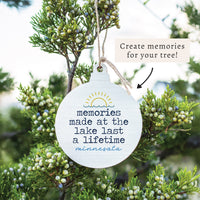 Minnesota Memories At The Lake Ornament