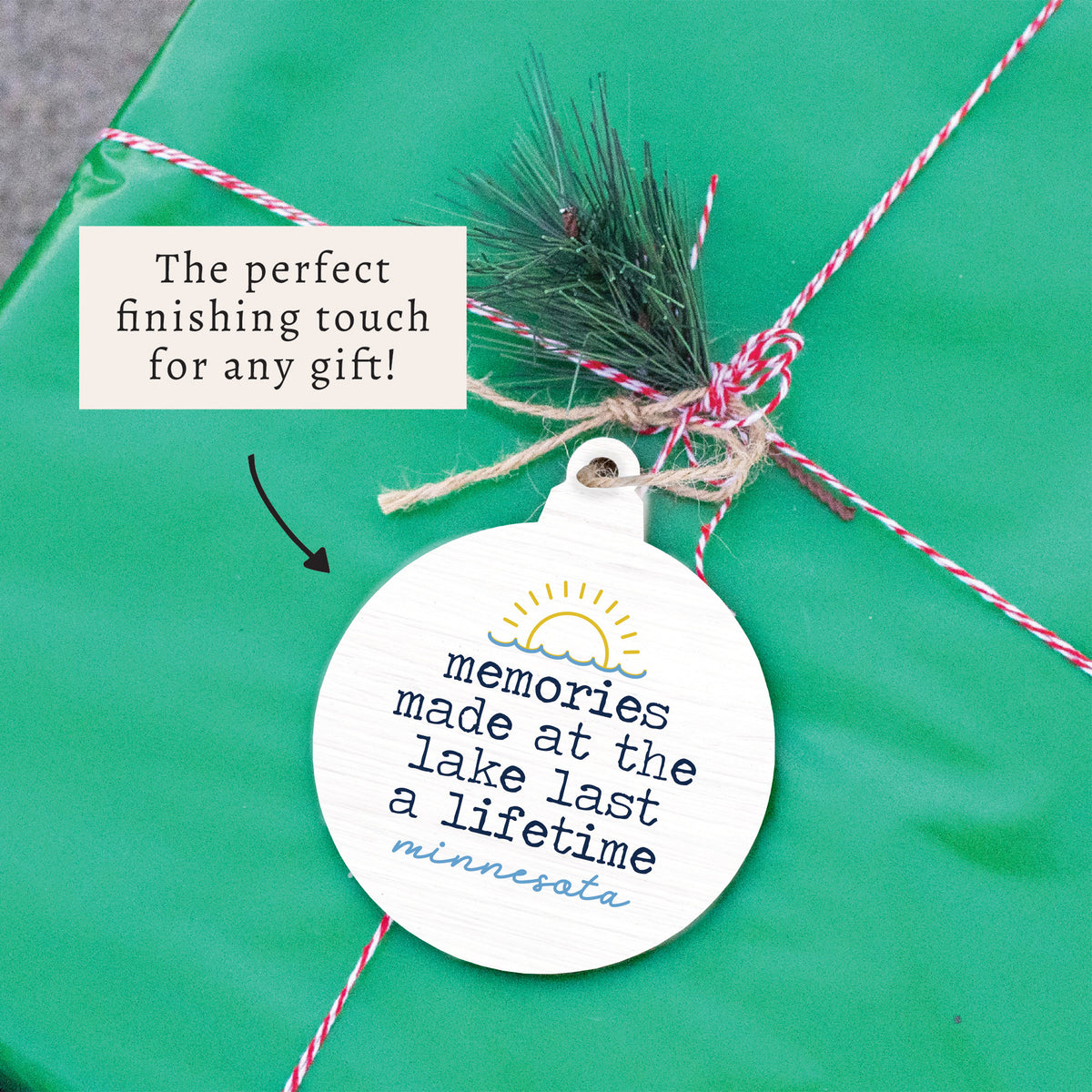 Minnesota Memories At The Lake Ornament