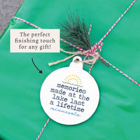 Minnesota Memories At The Lake Ornament