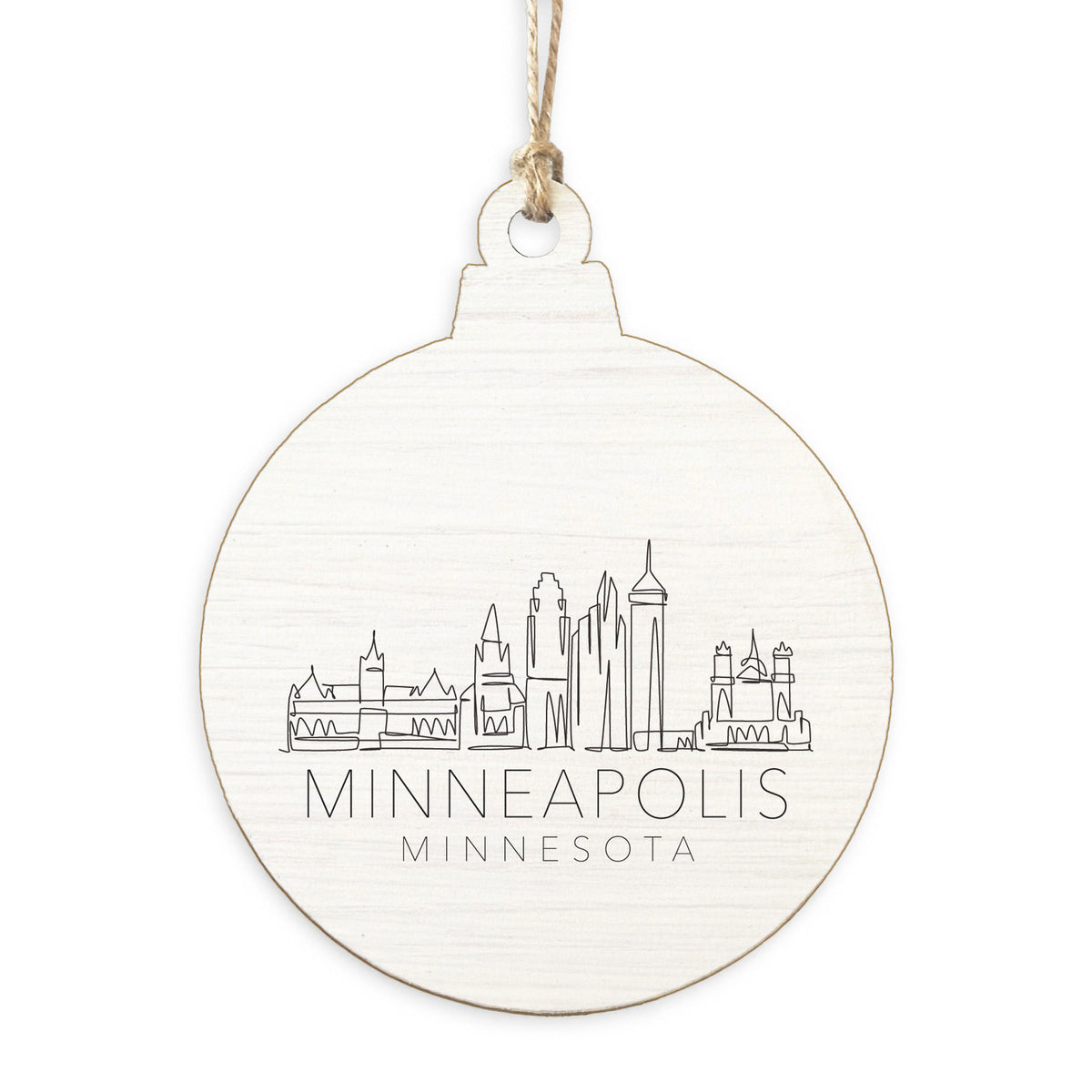 Minneapolis Skyline Ornament