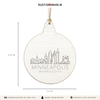 Minneapolis Skyline Ornament