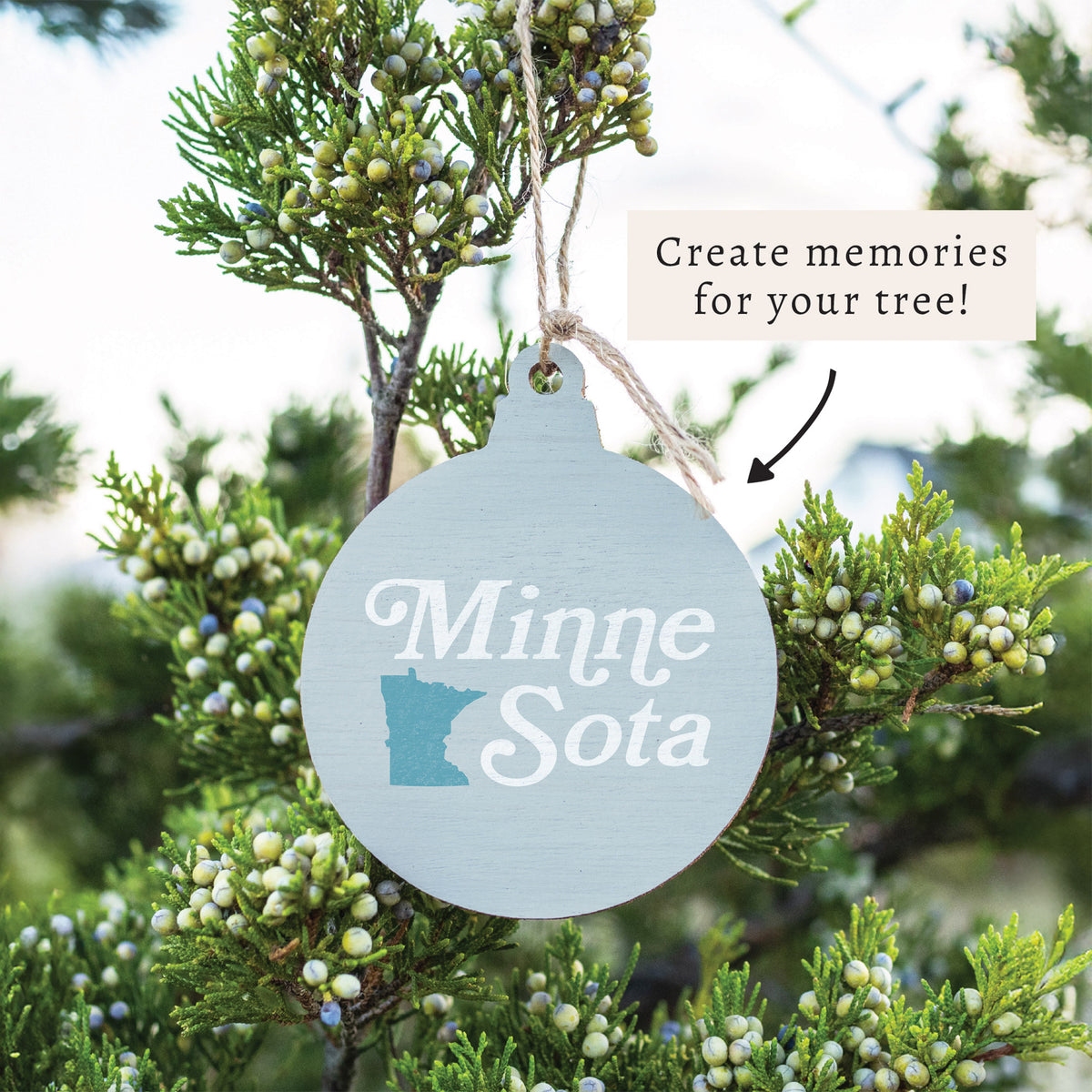 Minnesota Teal Ornament