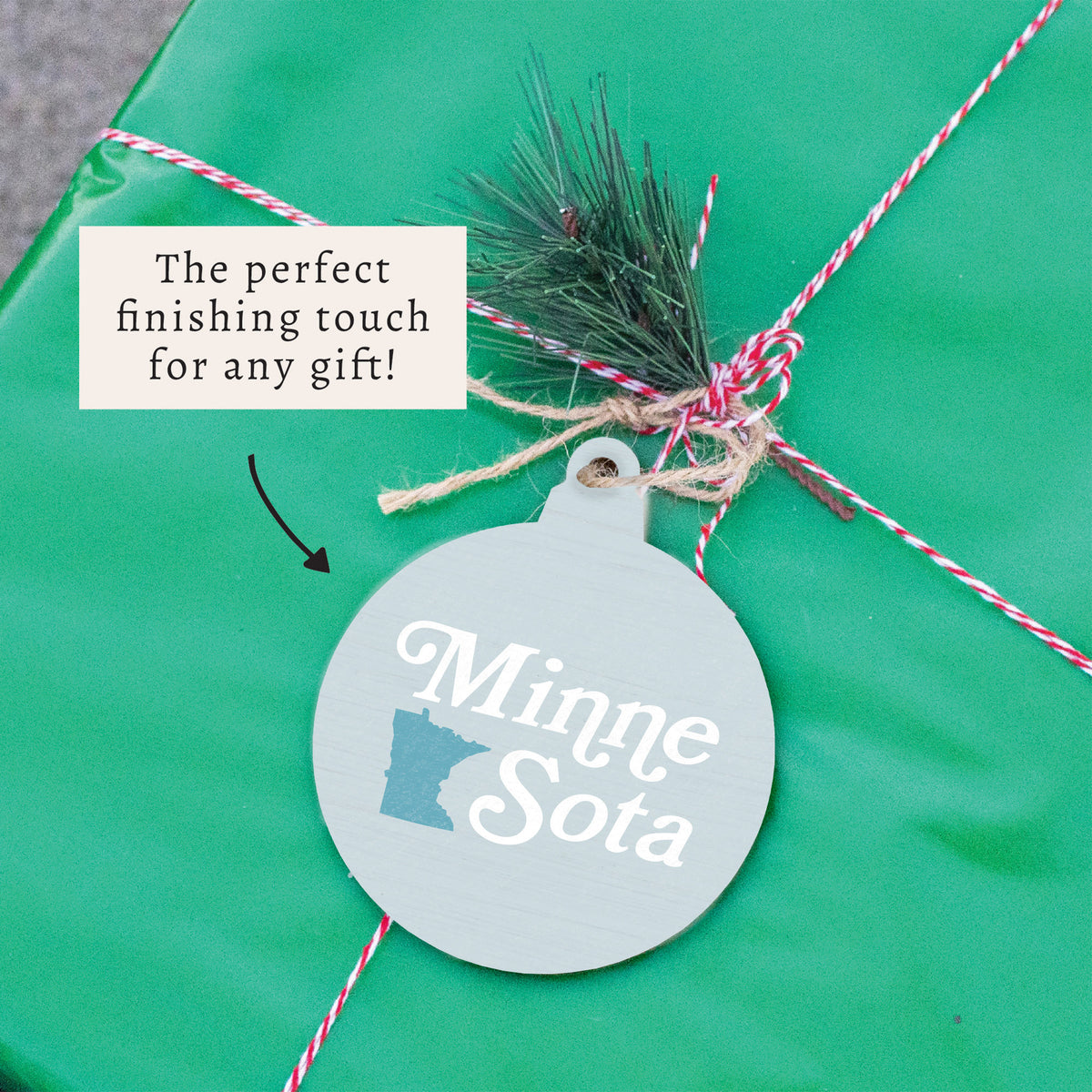 Minnesota Teal Ornament