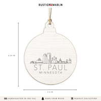 St. Paul Skyline Ornament