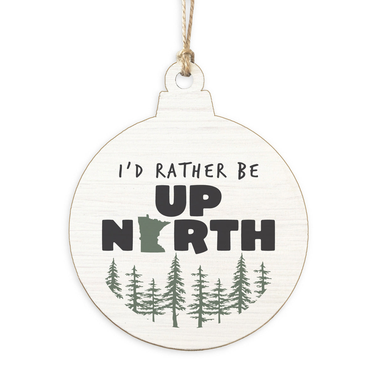 Minnesota Up North Ornament