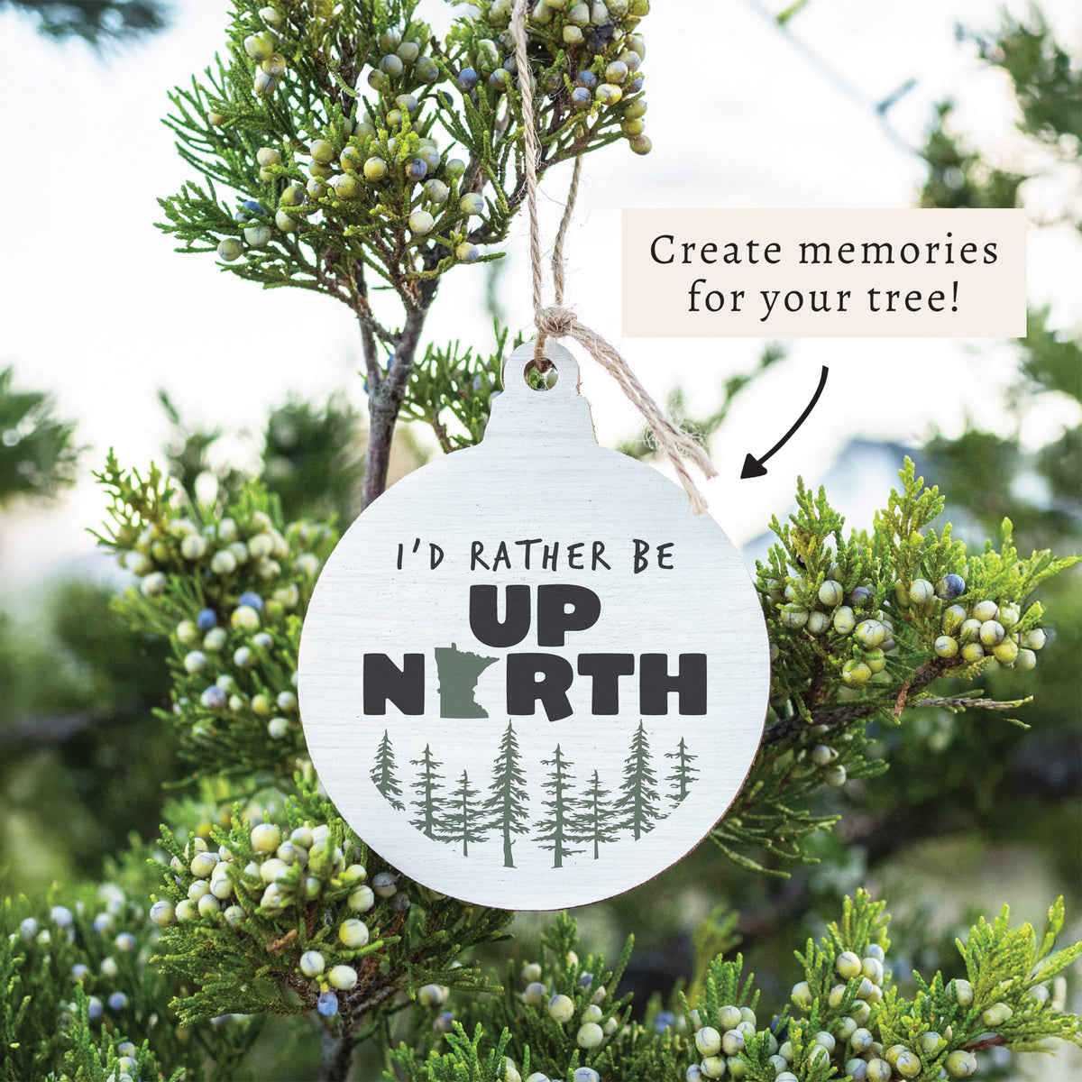 Minnesota Up North Ornament