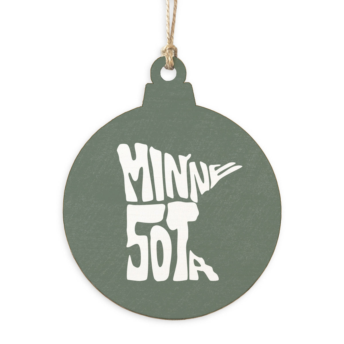 Minnesota Green Ornament