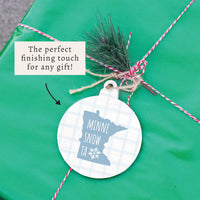 Minne-Snow-Ta Ornament
